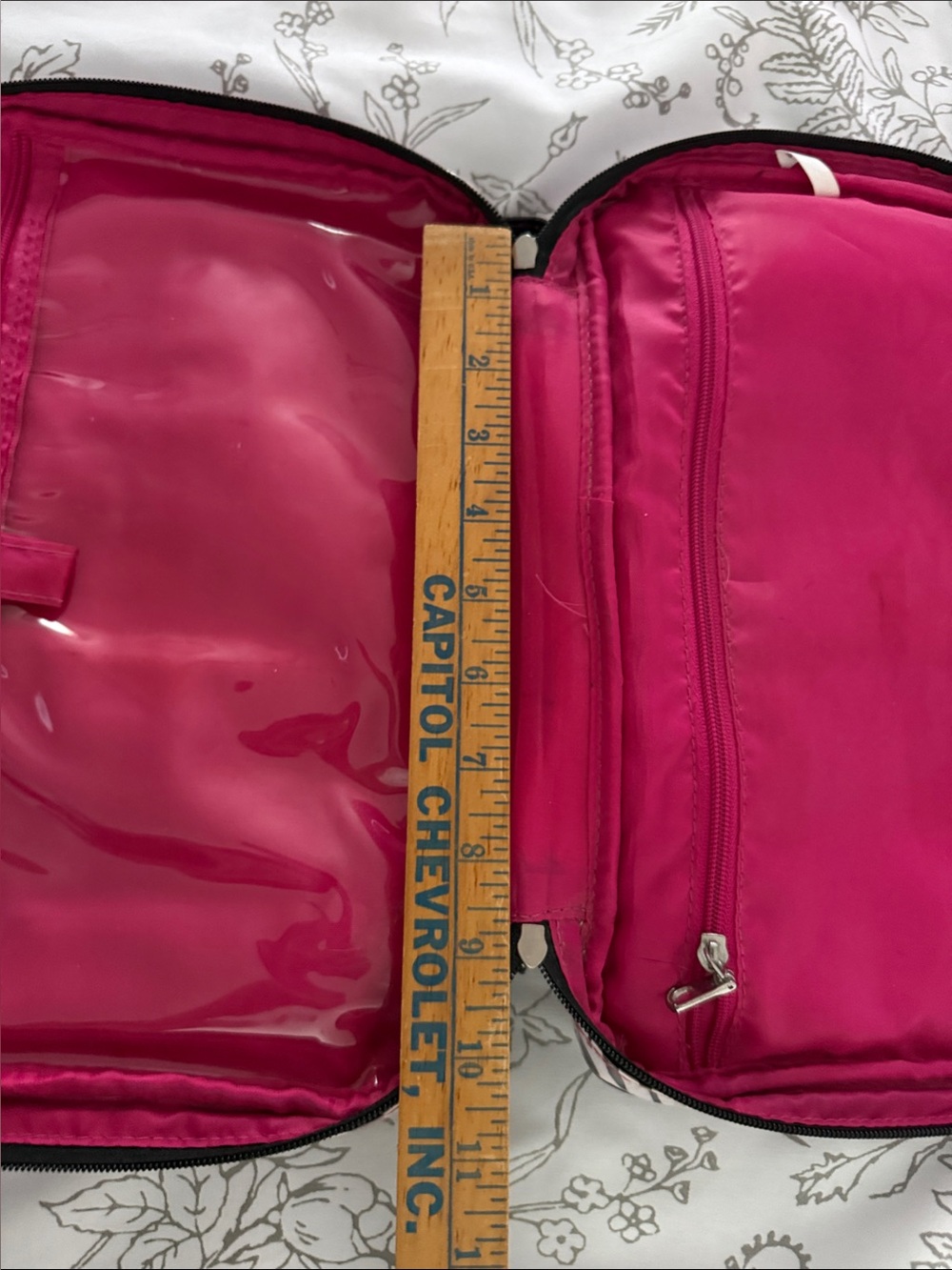 Pink Zebra Print Travel Tote Bag - Women - Picture 10 of 12